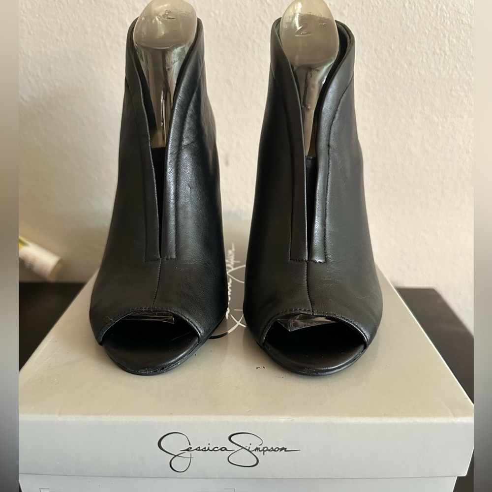 Women’s Jessica Simpson peep toe booties